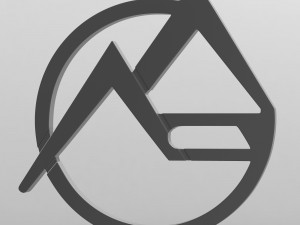 eraz logo Modelo 3D