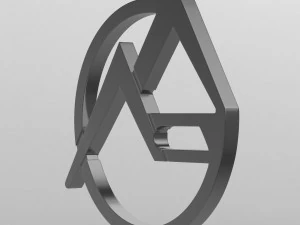 logotipo da eraz Modelo 3D