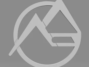 logotipo da eraz Modelo 3D