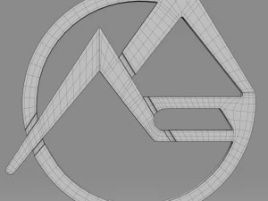 logotipo da eraz Modelo 3D