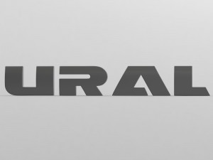 ural logo 3D मॉडल