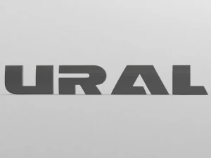 ural logo 3D Model