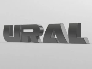 ural logo 3D Model