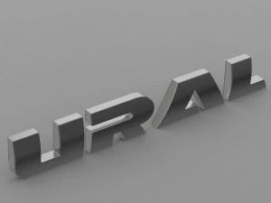 ural logo 3D Model