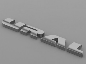 ural logo 3D मॉडल
