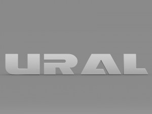 ural logo 3D मॉडल