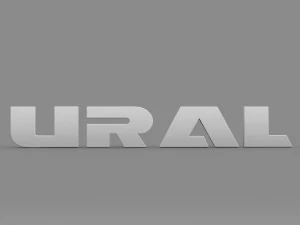 ural logo 3D Model