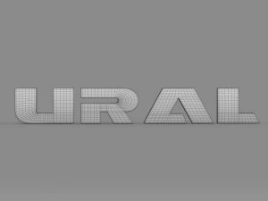 ural logo 3D Model