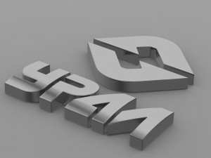 ural logo 2 Model 3D