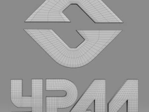 ural logo 2 3D Model