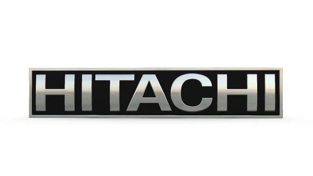 hitachi logo 3D Model .c4d .max .obj .3ds .fbx .stl .blend 