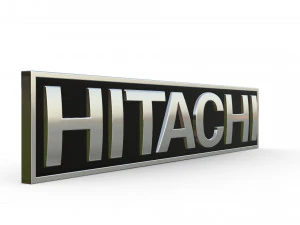 hitachi logo 3D Model
