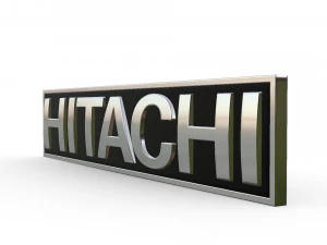 hitachi logo 3D Model