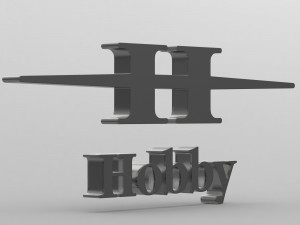 hobby logo 3D Model