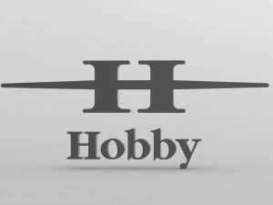 hobby logo 3D Model