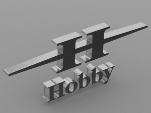 hobby logo Modèle 3D