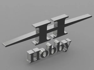 hobby logo 3D Model