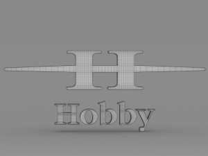 hobby logo Modèle 3D