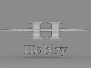 hobby logo 3D Model