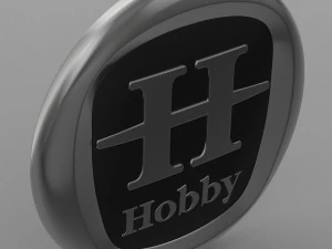 hobby logo 2 3D Model