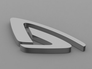 mtz logo Modelo 3D