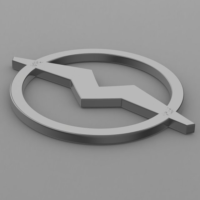 mmz logo 3D Model .c4d .max .obj .3ds .fbx .stl .blend 