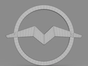 mmz logo 3D Model