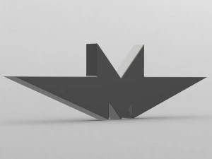 mmz logo 2 3D Model