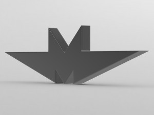 mmz logo 2 3D Model