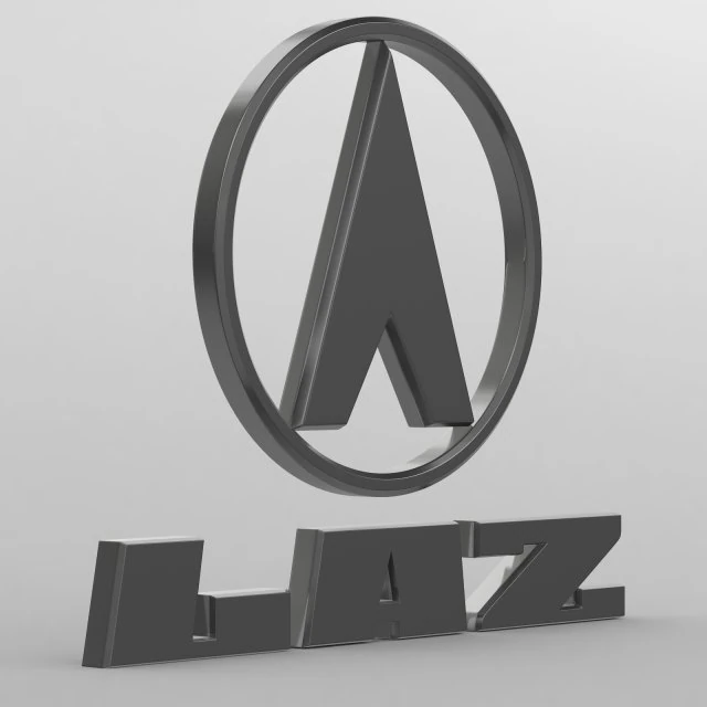 laz logo 3D Model .c4d .max .obj .3ds .fbx .stl .blend 