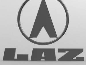 laz logo 3D Модель