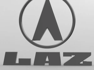 laz logo 3D Model