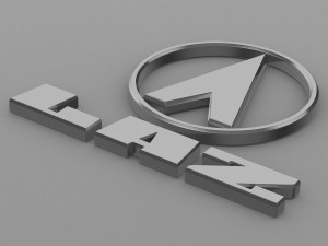 laz logo 3D Модель