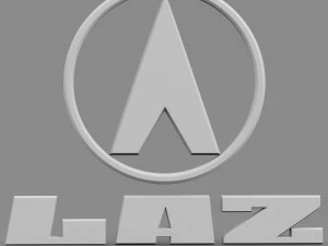 laz logo 3D Model