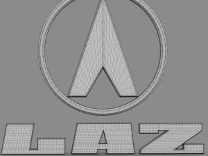 laz logo 3D Model
