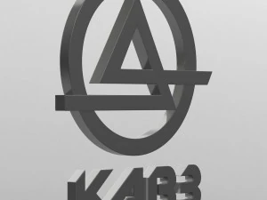 Логотип кавз 3D Модель