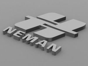 neman logo Modèle 3D