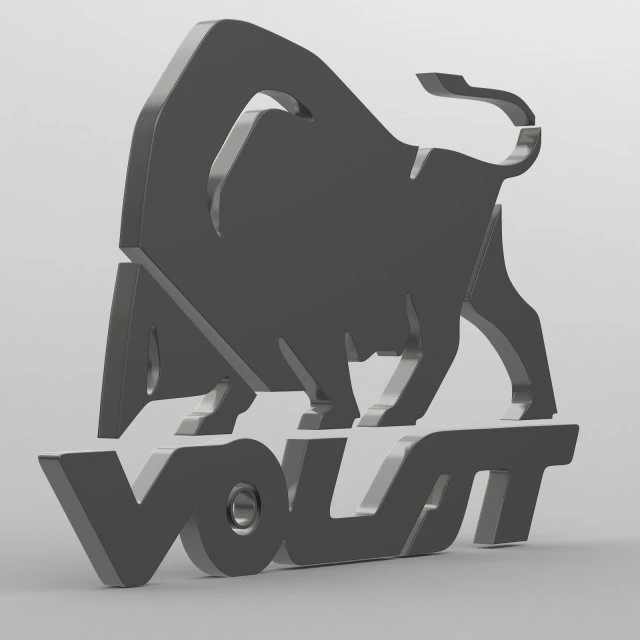 volat logo 3D Model .c4d .max .obj .3ds .fbx .stl .blend 