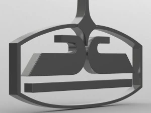 Логотип Чаза 3D Модель