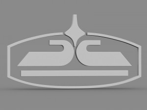 chaz logo Modello 3D