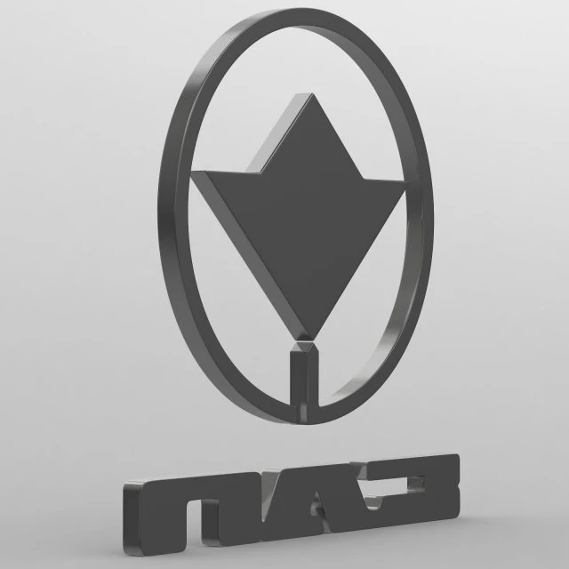 paz logo 3D Model .c4d .max .obj .3ds .fbx .stl .blend 