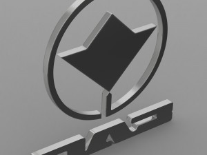 paz logo 3D Модель