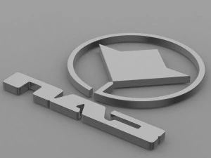 paz logo 3D Model