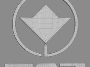 paz logo 3D Модель