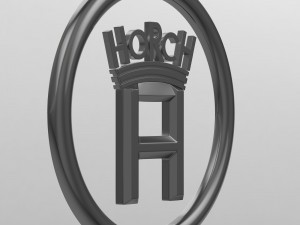 horch logo 3D Model