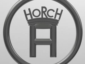 horch logo 3D Model