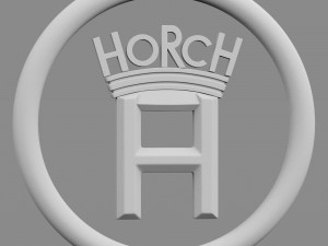horch logo 3D-Modell