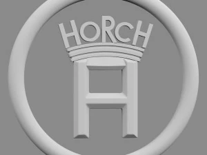 horch logo 3D Model