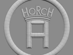 horch logo 3D Model