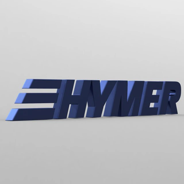 Hymer-Logo 3D Modell .c4d .max .obj .3ds .fbx .stl .blend 